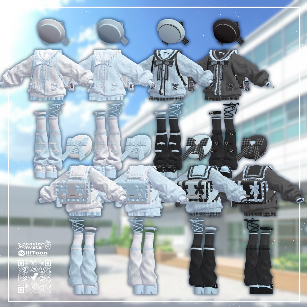 【Summer SALE ☀️】🤍 Melty Sailor 🤍メルティーセーラー🤍【16アバター対応】