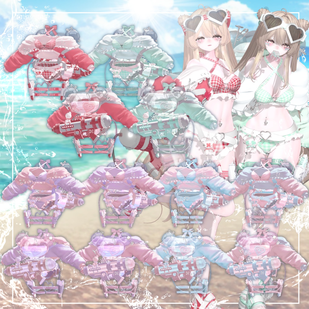 【Summer SALE ☀️】🔫 TeddySplashVenom 🧸 テディスプラッシュヴェノム【16アバター対応】