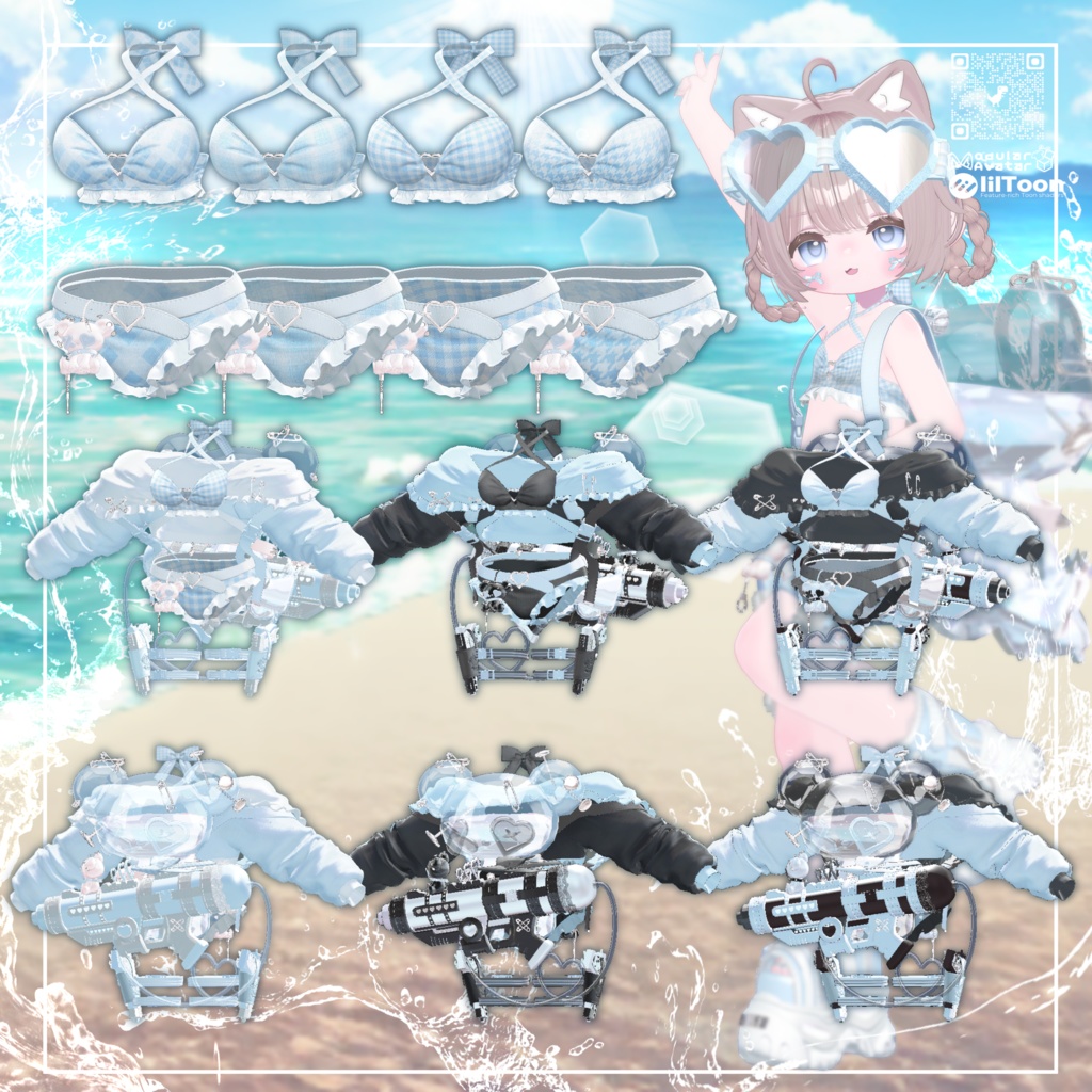 【Summer SALE ☀️】🔫 TeddySplashVenom 🧸 テディスプラッシュヴェノム【16アバター対応】