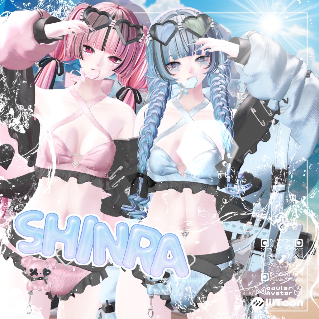 【Summer SALE ☀️】🔫 TeddySplashVenom 🧸 テディスプラッシュヴェノム【16アバター対応】