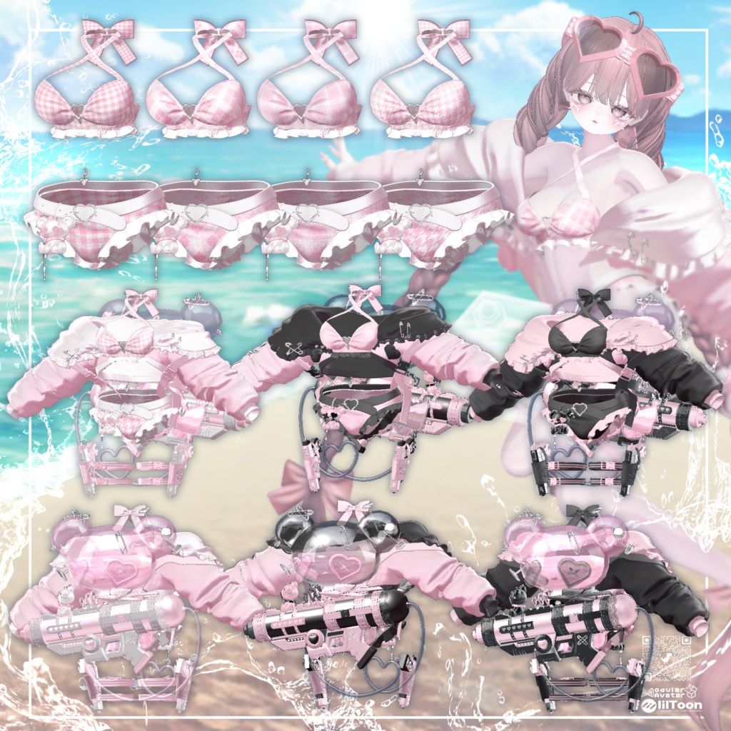 【Summer SALE ☀️】🔫 TeddySplashVenom 🧸 テディスプラッシュヴェノム【16アバター対応】