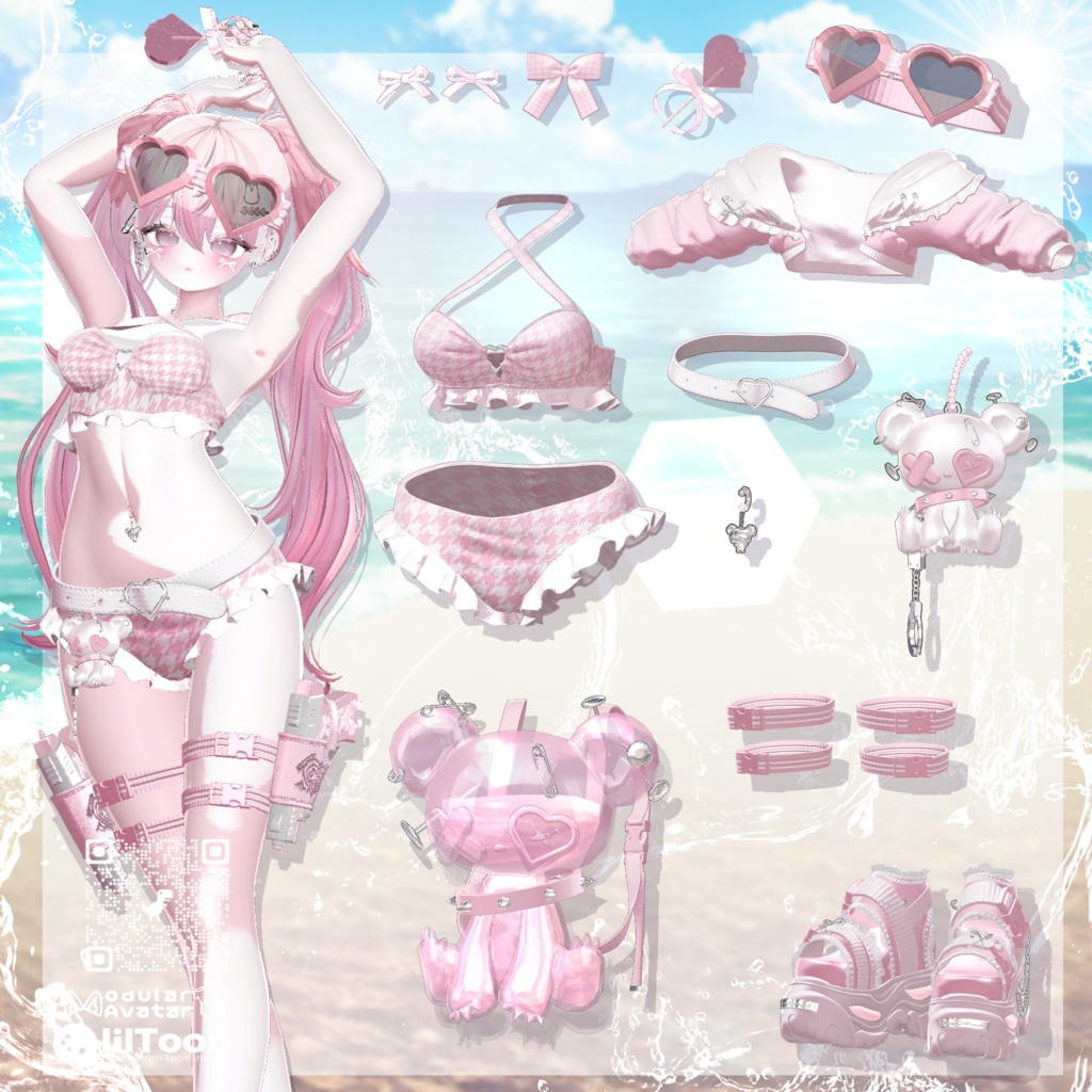 【Summer SALE ☀️】🔫 TeddySplashVenom 🧸 テディスプラッシュヴェノム【16アバター対応】