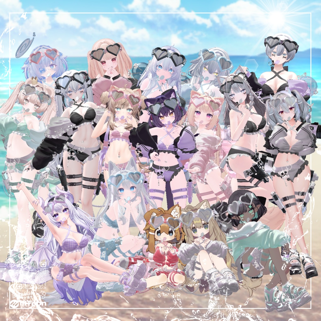 【Summer SALE ☀️】🔫 TeddySplashVenom 🧸 テディスプラッシュヴェノム【16アバター対応】