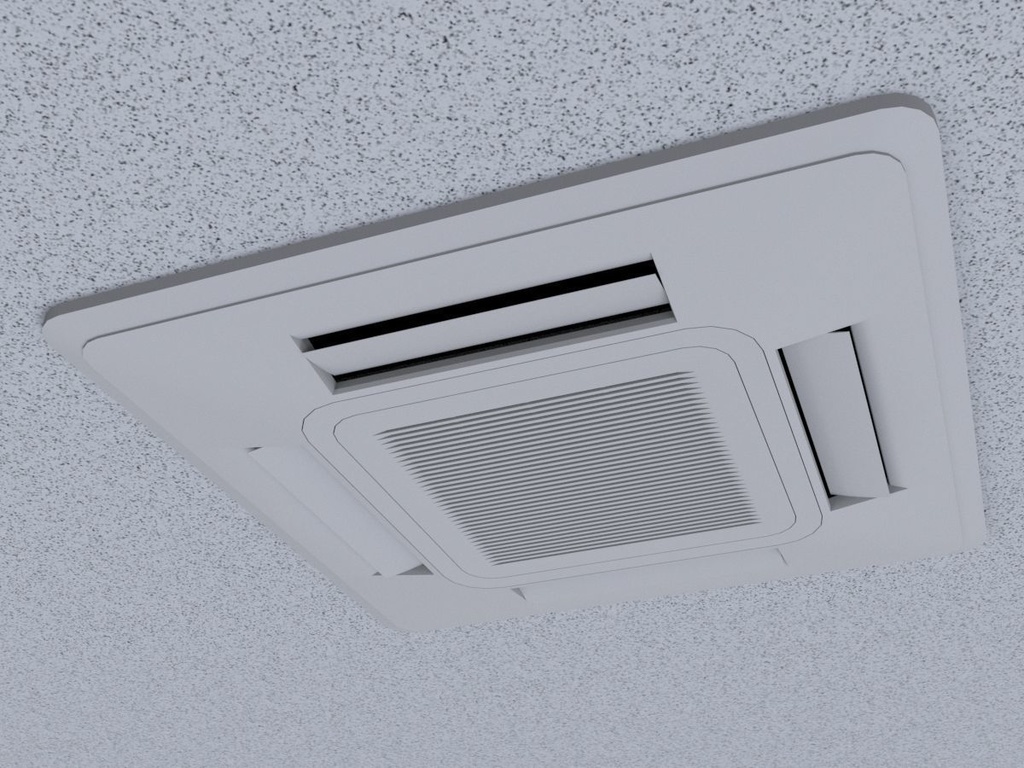 オフィス天井 照明・設備系セット【日本の小物・プロップ】