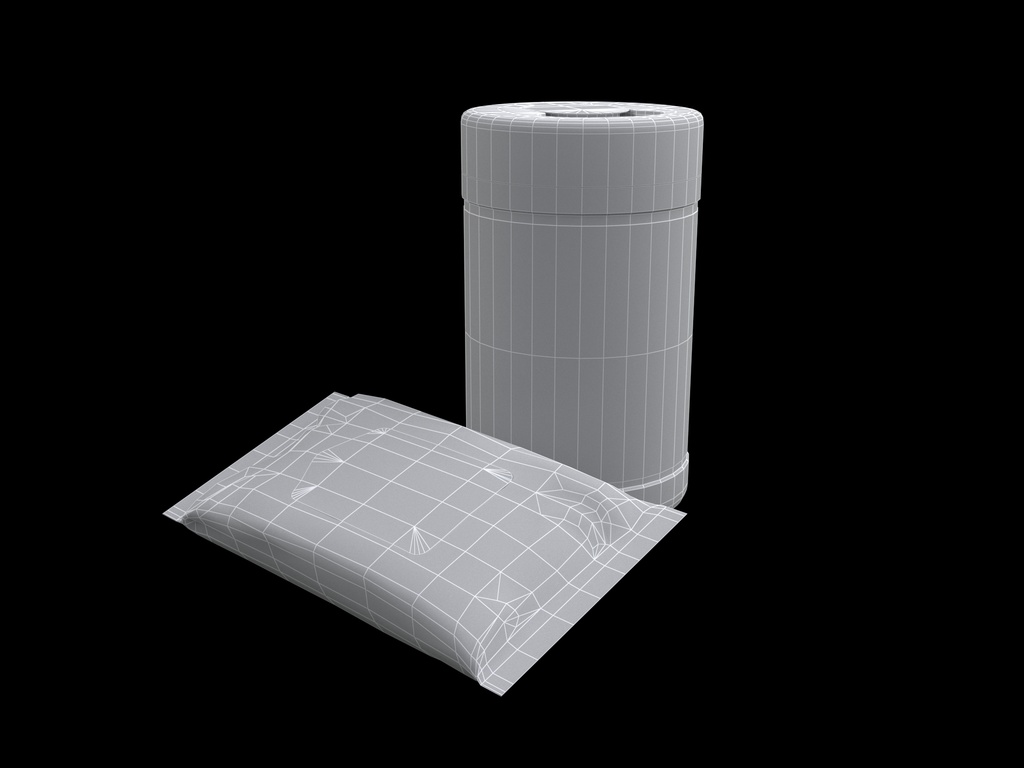 貴族なウエットティッシュセット【日本の小物・プロップ】