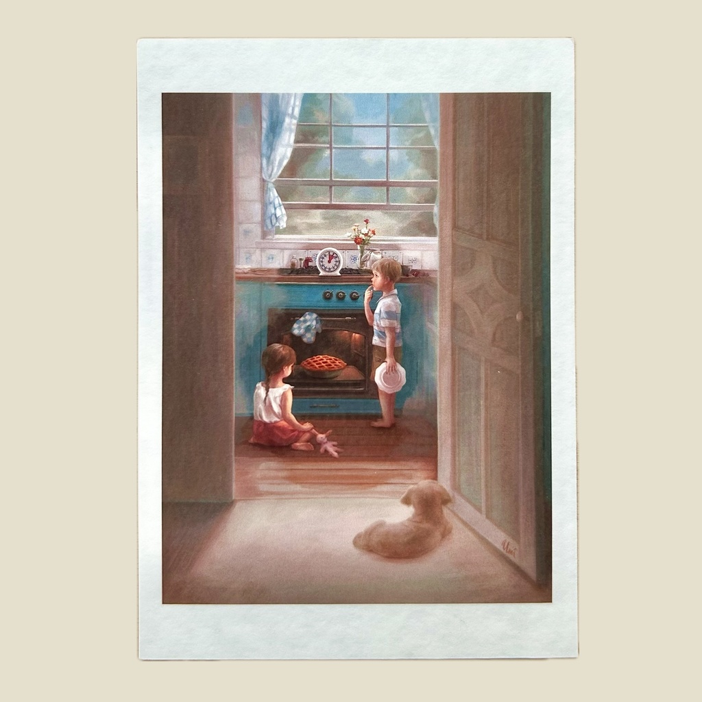 ポストカード「焼き上がるまで、あと…」