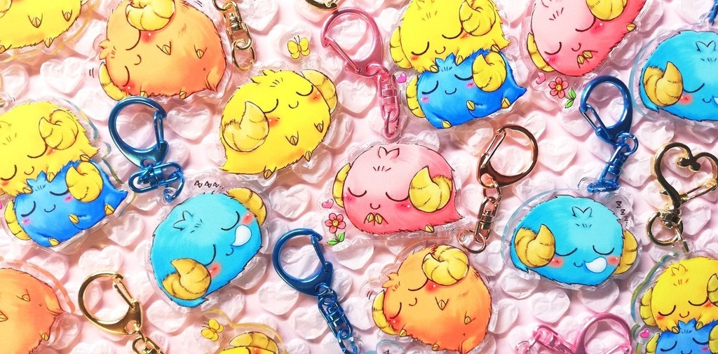 【1匹】スケゴちゃんアクリルキーホルダー