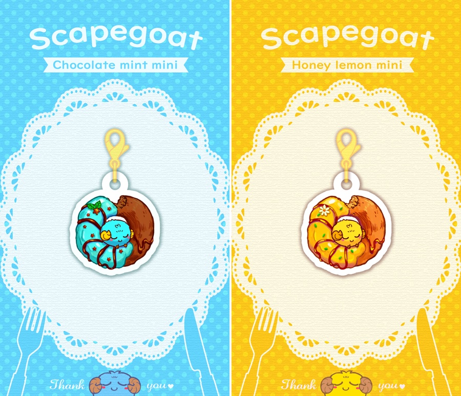 チビスケゴちゃんドーナツアクリルキーホルダー