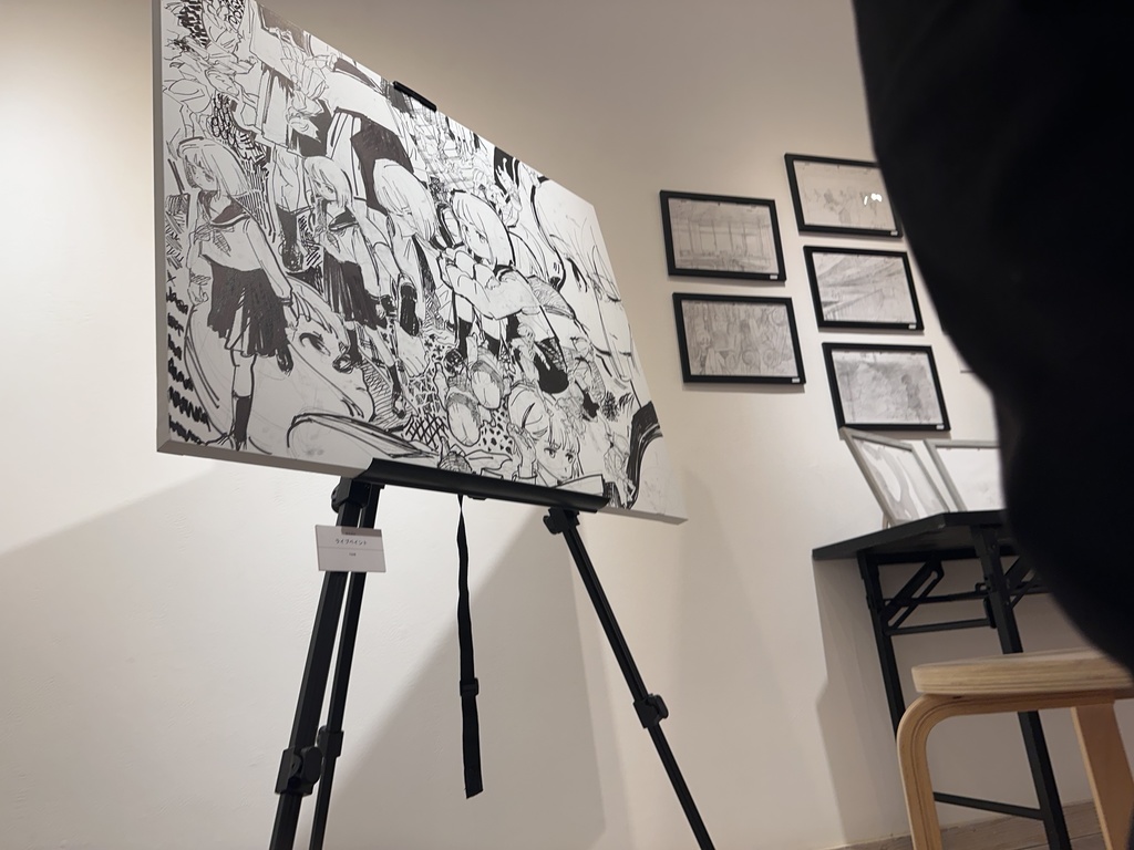 ライブペイント作品(30号)