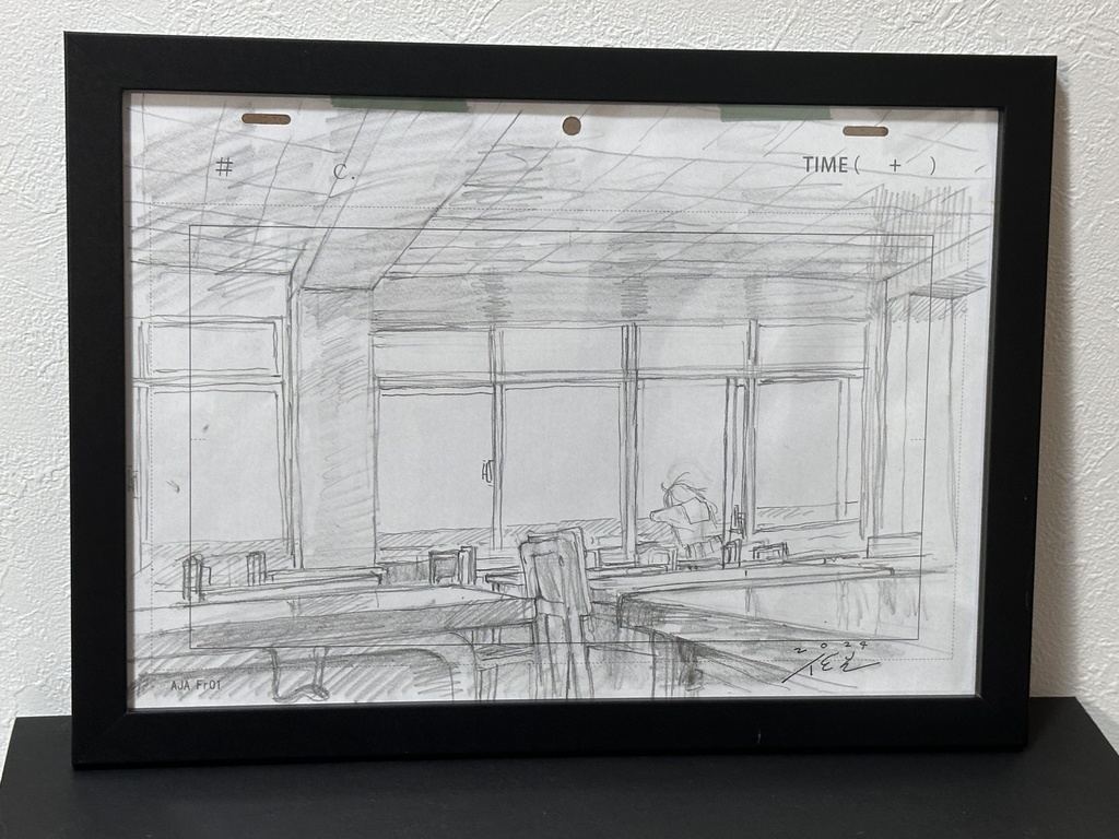 『廻り道』レイアウト原画(A4サイズ)5種