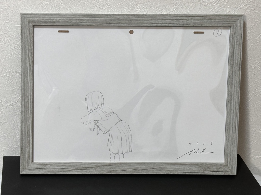 『廻り道』 原画(A4サイズ) 3種