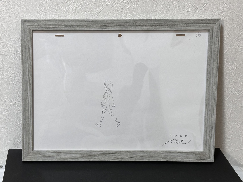 『廻り道』 原画(A4サイズ) 3種