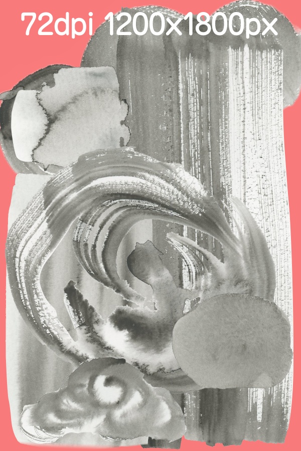 【商用フリー】アナログ水彩テクスチャ9種