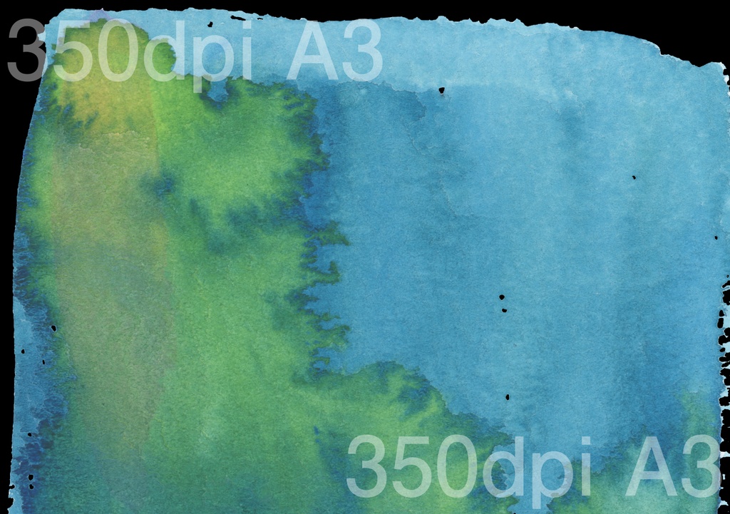 【商用フリー】アナログ水彩テクスチャ4種(印刷向・高解像度)