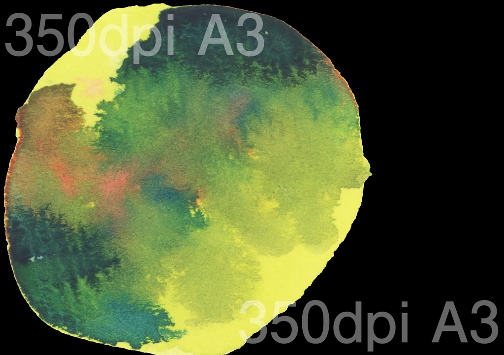 【商用フリー】アナログ水彩テクスチャ4種(印刷向・高解像度)