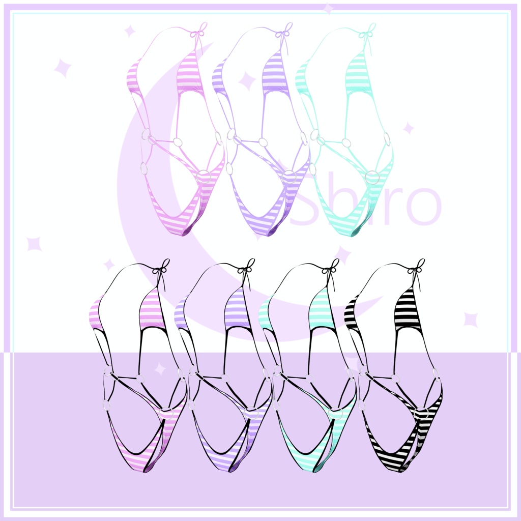 萌ちゃんの水着 Moe Swimsuit - MA対応