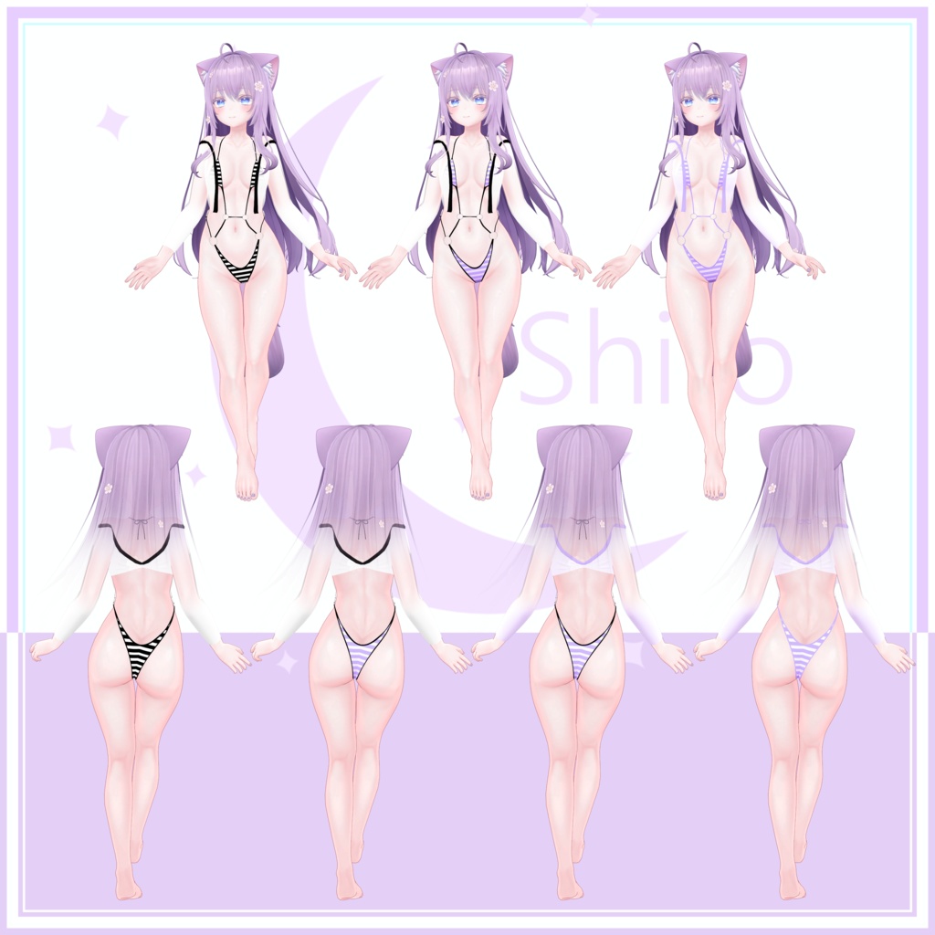 萌ちゃんの水着 Moe Swimsuit - MA対応