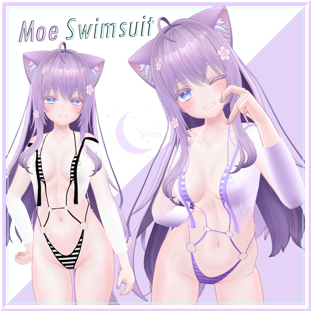萌ちゃんの水着 Moe Swimsuit - MA対応