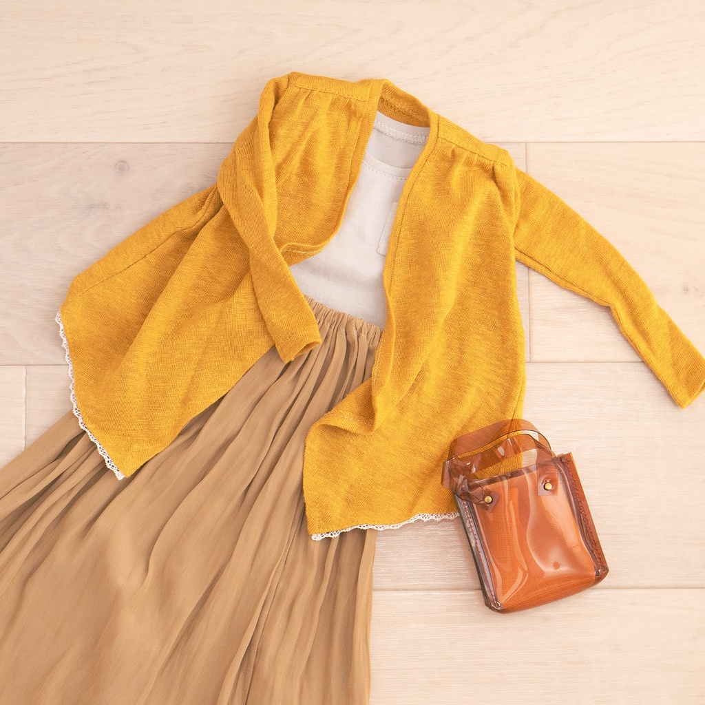 【DD】ゆるふわギャザーロングスカート