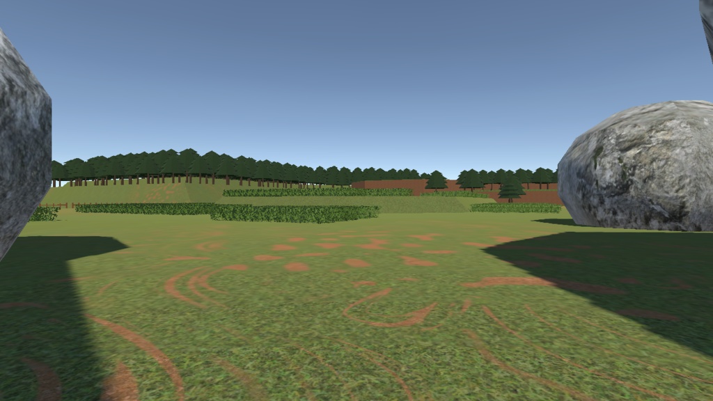 地形の3Dモデル