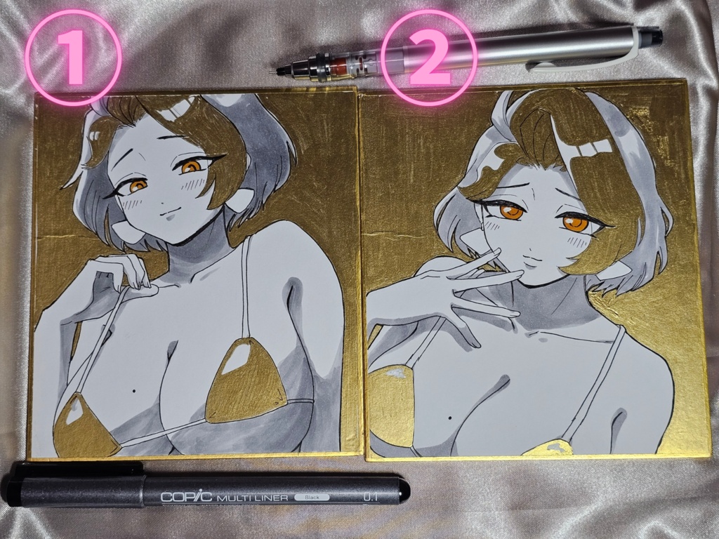 ミニ色紙