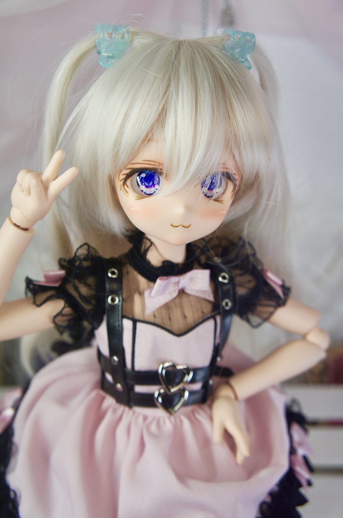 【Xにて予約受付中（〜9/14）】 カスタムヘッド　ドール　DDH-27 フレッシュ肌　①