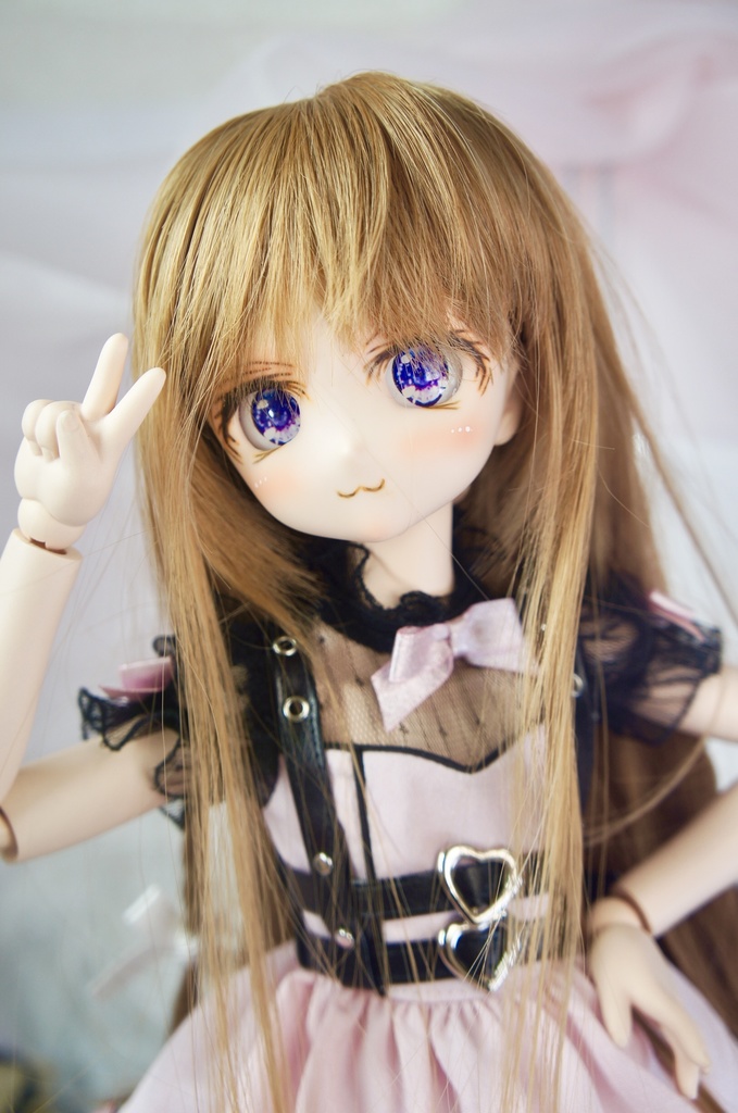 【Xにて予約受付中（〜9/14）】 カスタムヘッド　ドール　DDH-27 フレッシュ肌　①