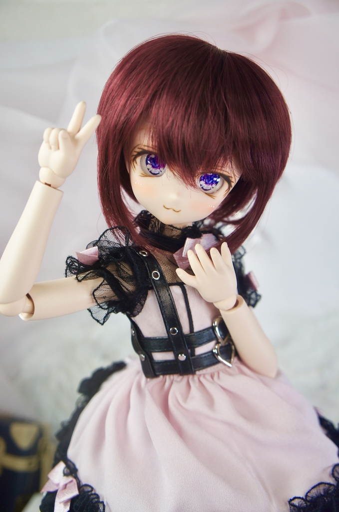 【Xにて予約受付中（〜9/14）】 カスタムヘッド　ドール　DDH-27 フレッシュ肌　①