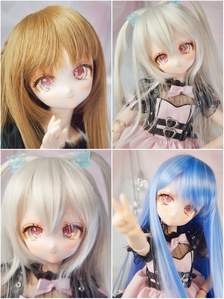 カスタムヘッド ドール DDH-27 セミホワイト肌 ③