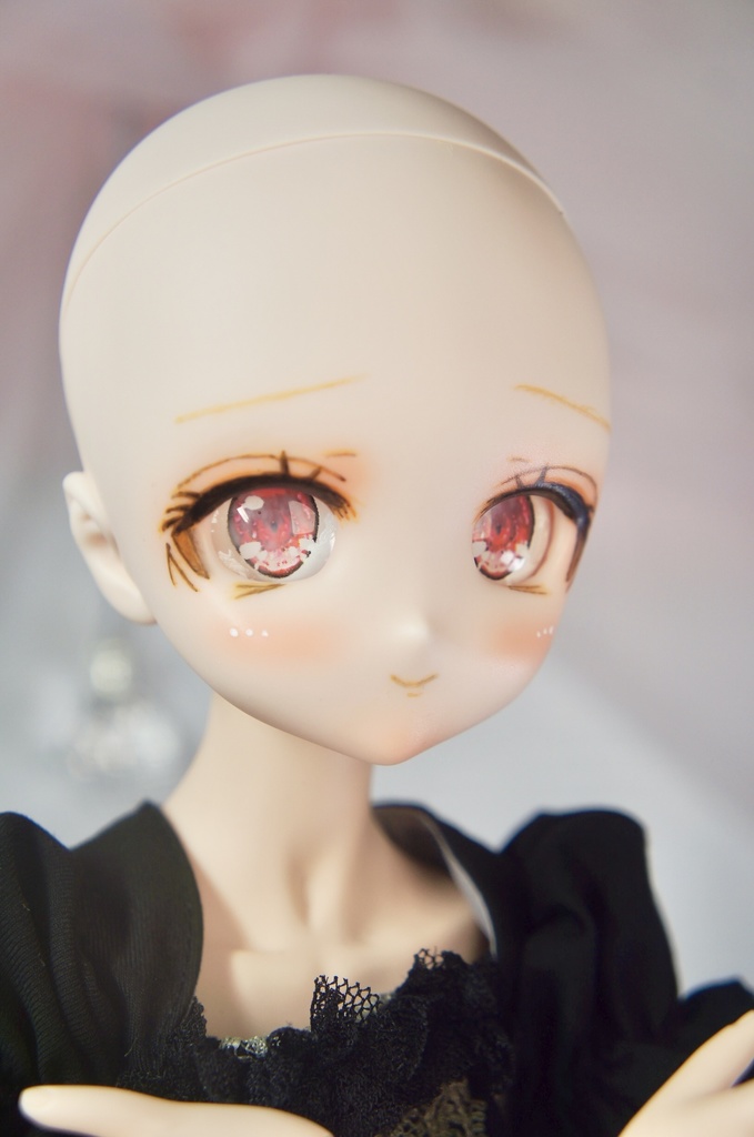 カスタムヘッド ドール DDH-27 セミホワイト肌 ③