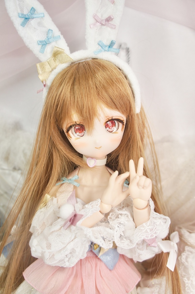 カスタムヘッド ドール DDH-27 セミホワイト肌 ③