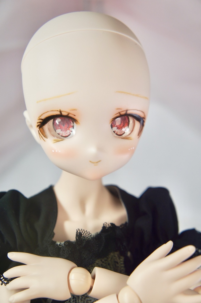 カスタムヘッド ドール DDH-27 セミホワイト肌 ③