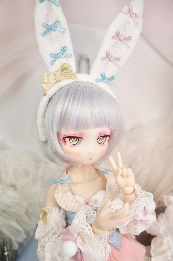 カスタムヘッド ドール DDH-29 セミホワイト肌 ④