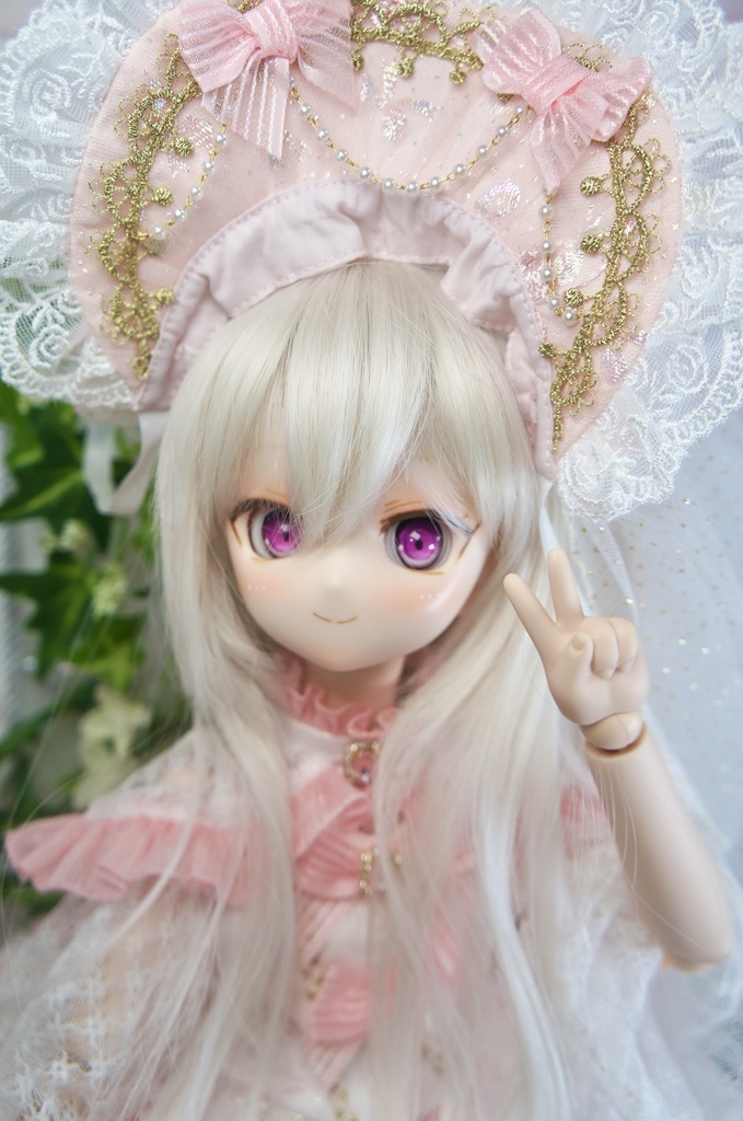 カスタムヘッド　ドール　DDH-28 セミホワイト肌　⑥