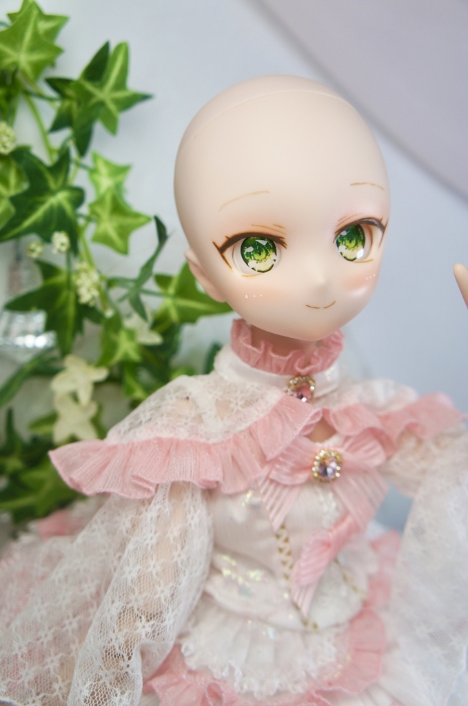 カスタムヘッド　ドール　DDH-28 セミホワイト肌　⑥