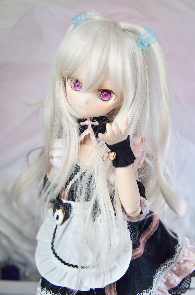 カスタムヘッド　ドール　DDH-28 セミホワイト肌　⑥
