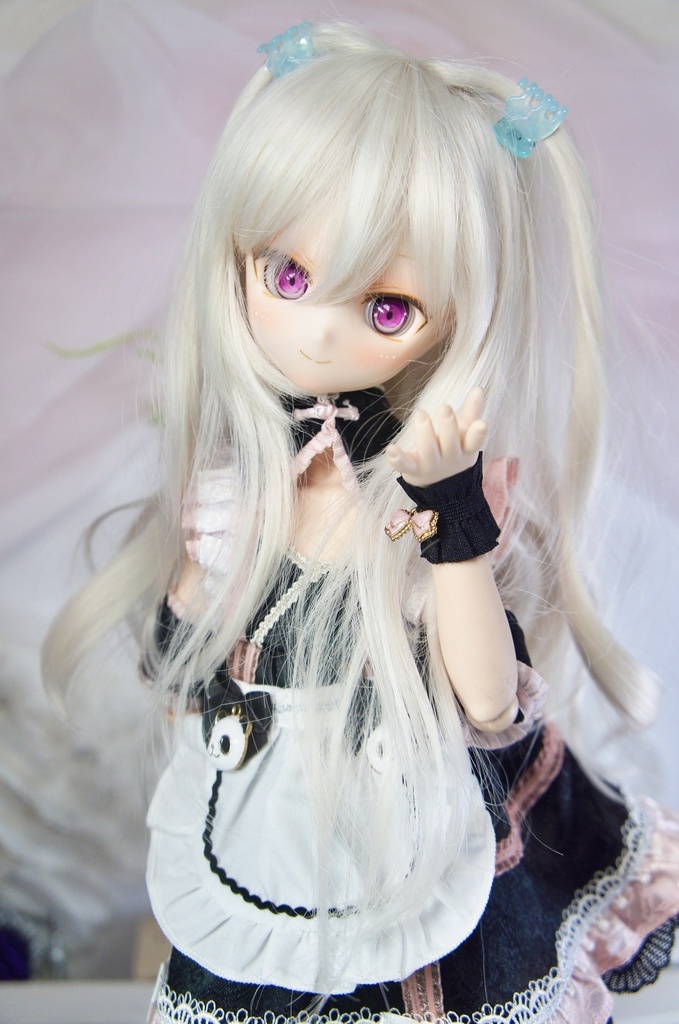 カスタムヘッド　ドール　DDH-28 セミホワイト肌　⑥