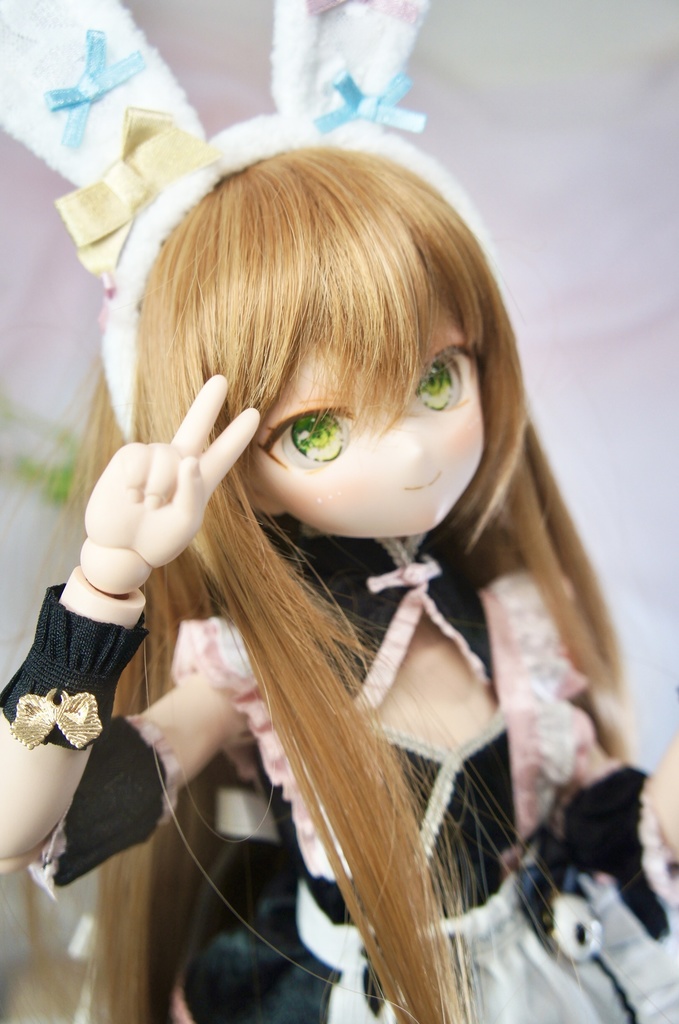 カスタムヘッド　ドール　DDH-28 セミホワイト肌　⑥