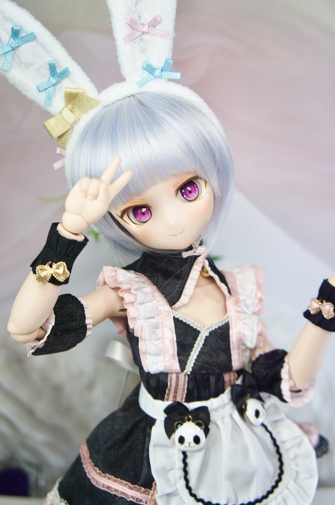 カスタムヘッド　ドール　DDH-28 セミホワイト肌　⑥