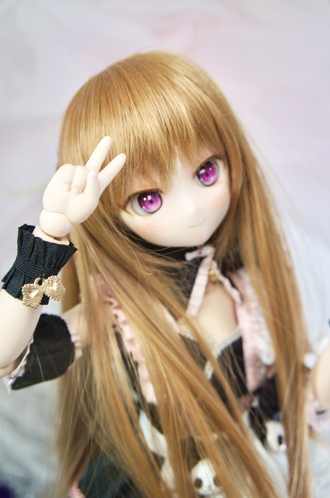 カスタムヘッド　ドール　DDH-28 セミホワイト肌　⑥