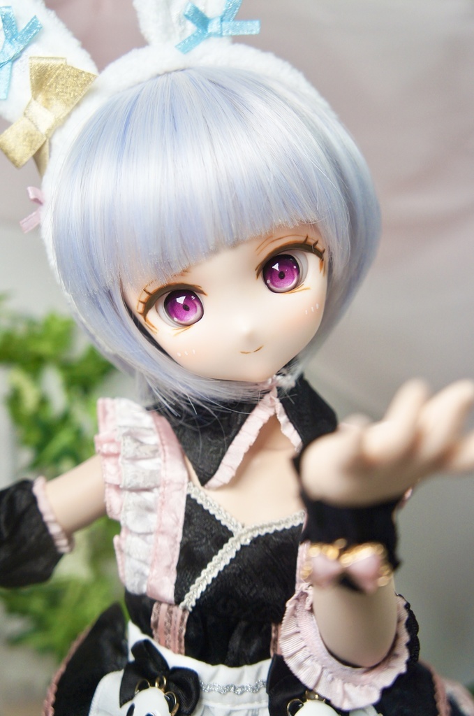 カスタムヘッド　ドール　DDH-27 セミホワイト肌　⑤