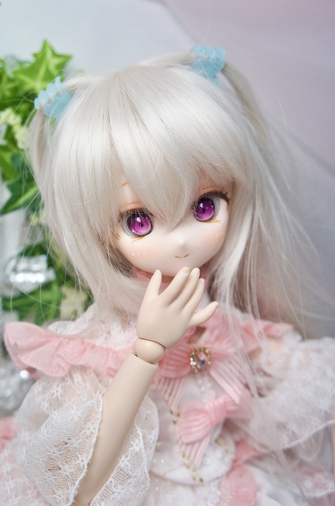 カスタムヘッド　ドール　DDH-27 セミホワイト肌　⑤