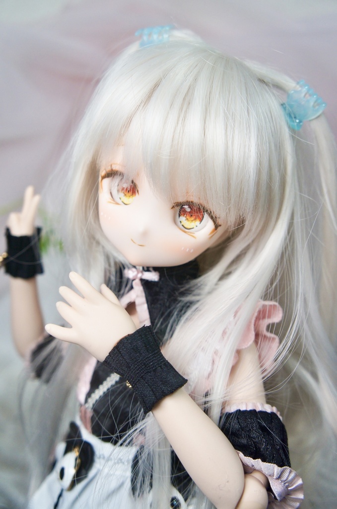 カスタムヘッド　ドール　DDH-27 セミホワイト肌　⑤