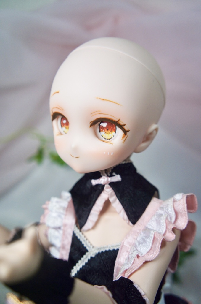 カスタムヘッド　ドール　DDH-27 セミホワイト肌　⑤