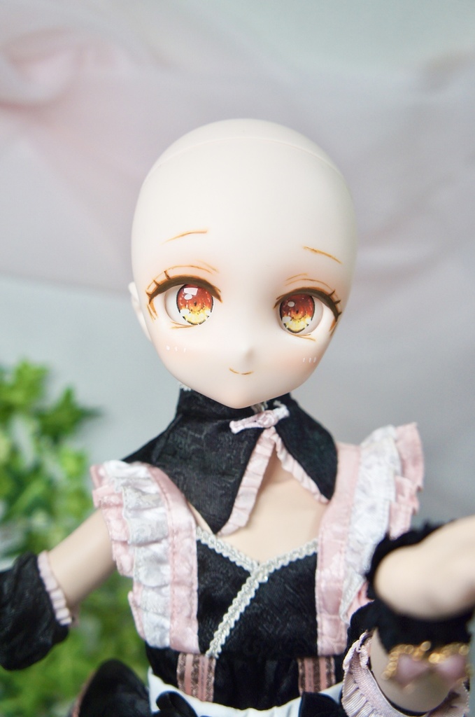 カスタムヘッド　ドール　DDH-27 セミホワイト肌　⑤