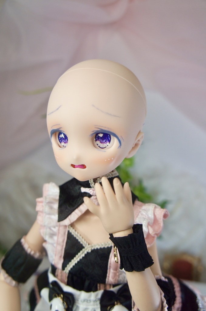 カスタムヘッド　ドール　DDH-27 セミホワイト肌 ⑦