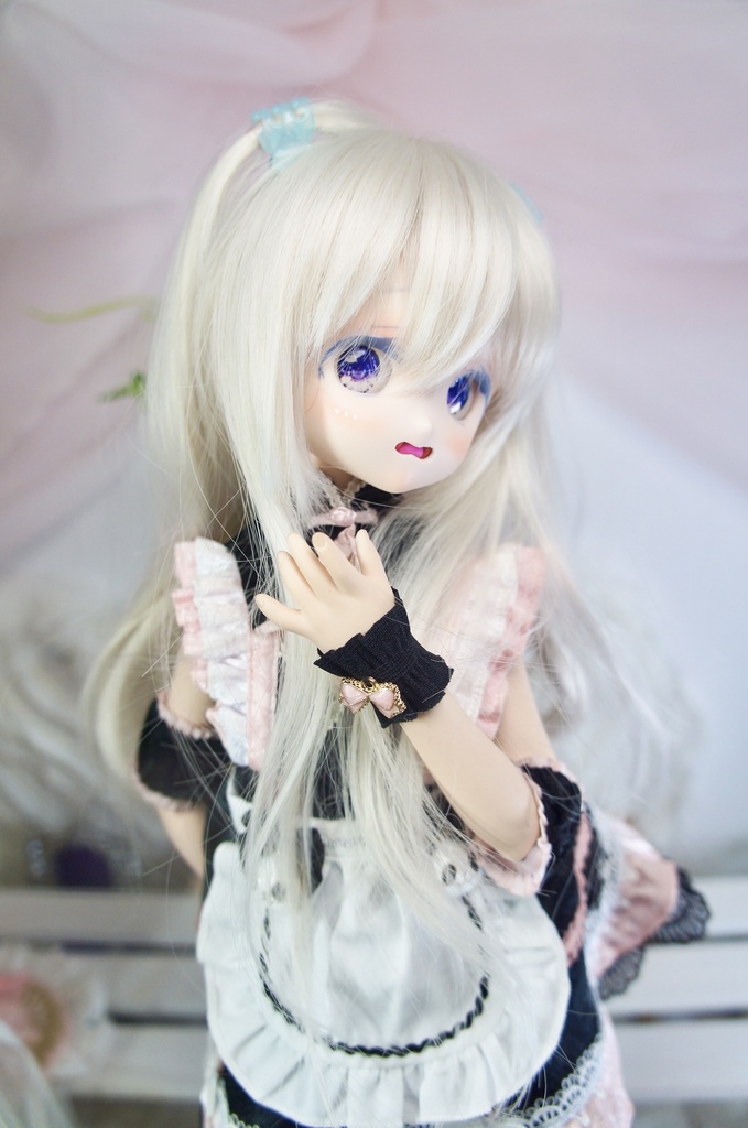 カスタムヘッド　ドール　DDH-27 セミホワイト肌 ⑦