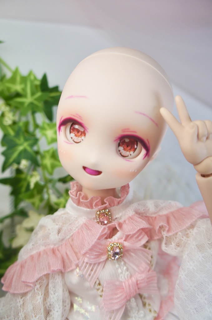 カスタムヘッド　ドール　DDH-27 セミホワイト肌　⑧