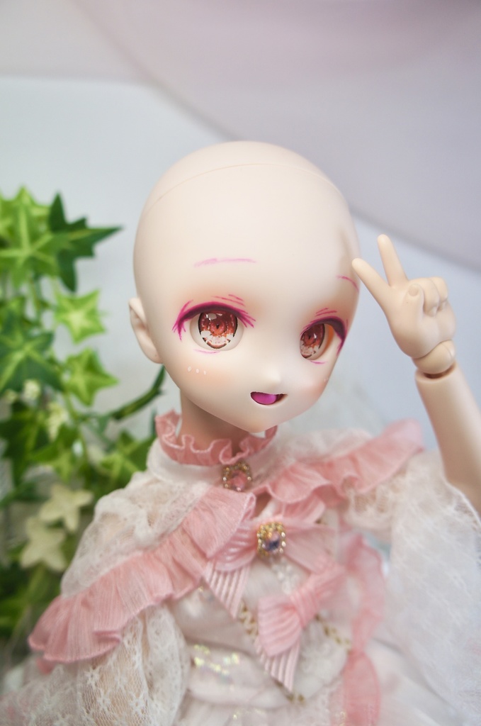 カスタムヘッド　ドール　DDH-27 セミホワイト肌　⑧