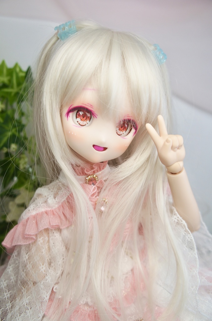 カスタムヘッド　ドール　DDH-27 セミホワイト肌　⑧